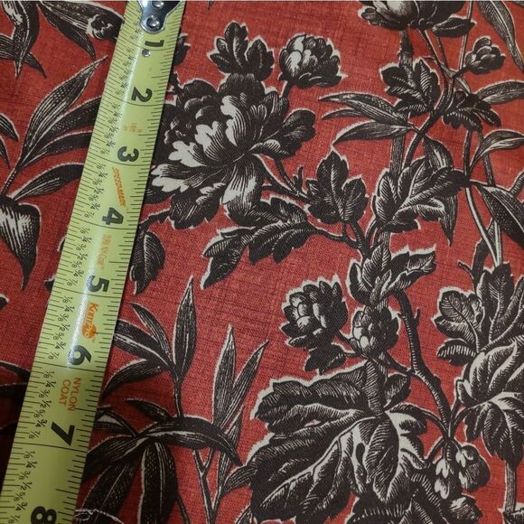 👍 Waverly Toile Fabric 3 + Yards 54" Wide.    Bt - Picture 3 of 4